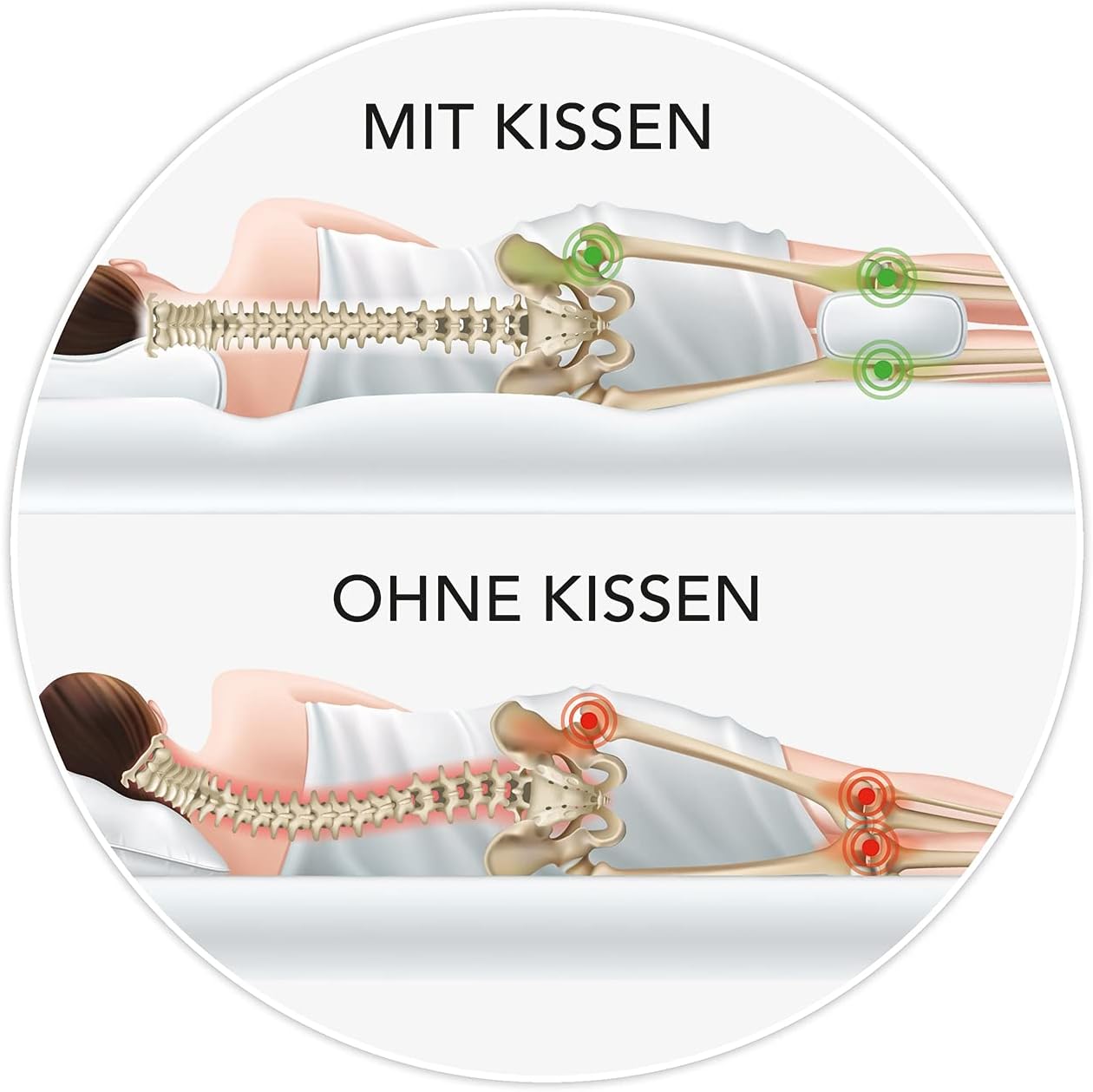 Nuvana™-Orthopedic Knee Pillow