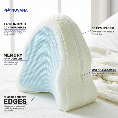 Nuvana Structural Alignment Pillow — Perfect Side-Sleep Support